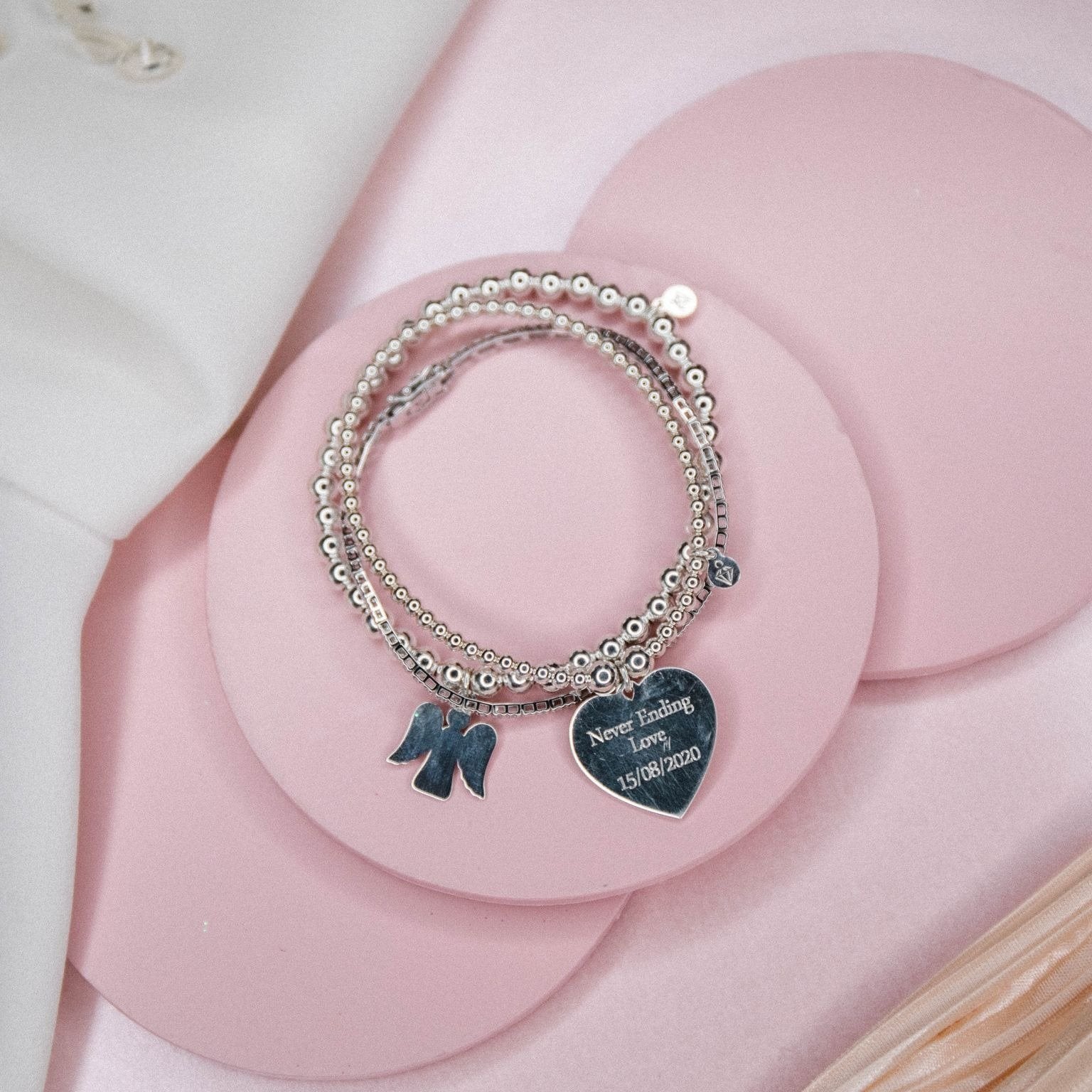 Engraved Bracelets | SayItWithDiamonds.com