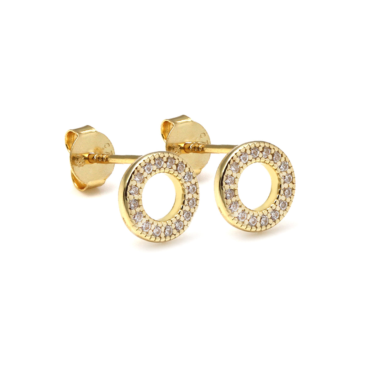 Circle of Life Earrings - Black