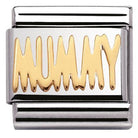 030107/21 Classic Writing, S/Steel, bonded yellow gold Mummy