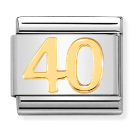 030109/41 Classic bonded yellow Gold Number 40