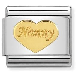 030162/35 Classic bonded yellow Gold NANNY HEART