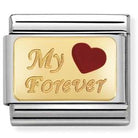 030284/26 Classic S/Steel,yellow Gold & Enamel My Forever
