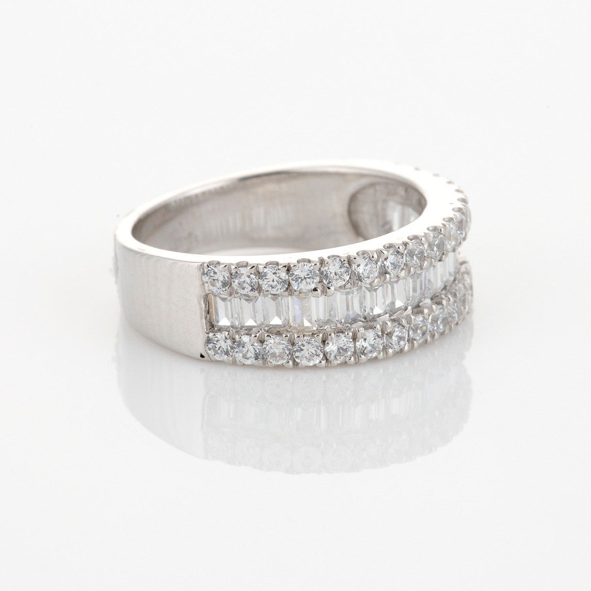 1ct Cathedral Ring - Sterling silver