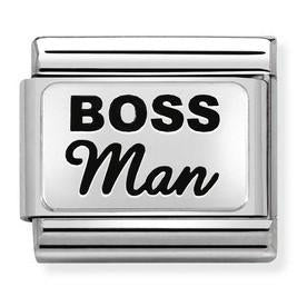 330109/34 Classic S/steel, silver, Boss Man