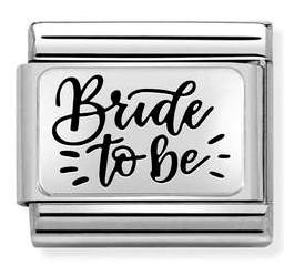 330111/07 Classic S/steel, 925 silver,Bride to Be