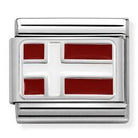 330207/08 Classic Silvershine Flag Denmark