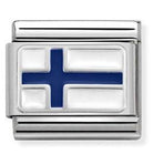 330207/10 Classic Silvershine Flag Finland