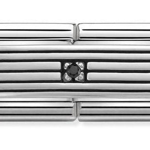 330730/01 Classic Silver,CZ Double. Rows