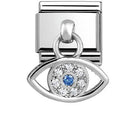 331800/22 Classic CHARMS S/steel,silver 925 Greek eye