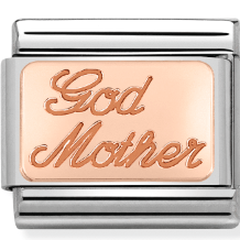 430108/17 Composable Bonded Rose Gold God Mother