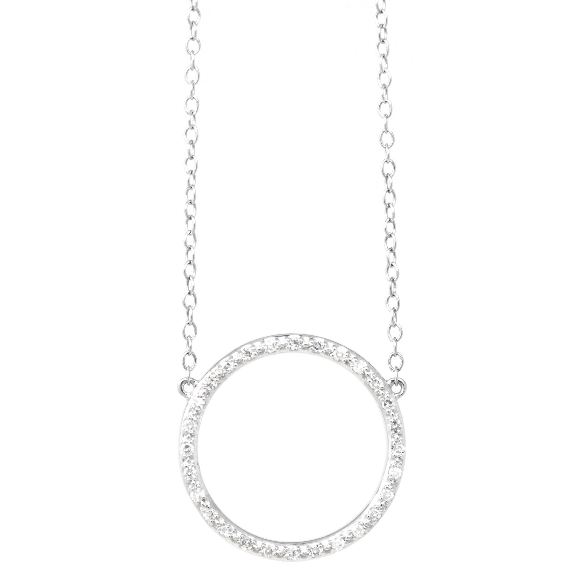 9ct Gold Claw Set Circle Of Life