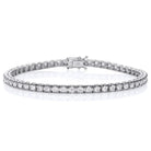 Tennis Bracelet - 18ct White Gold - 1ct Real Diamonds