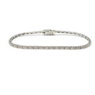 Tennis Bracelet - 18ct White Gold - .75ct Real Diamonds