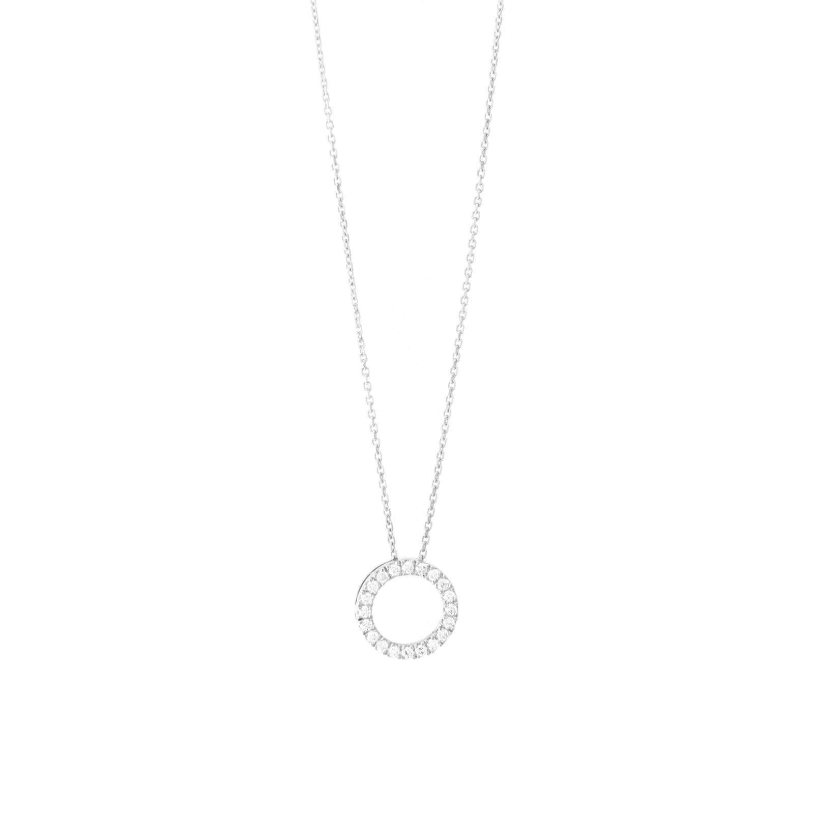 The Love Circle Necklace - 9ct Gold - SayItWithDiamonds.com
