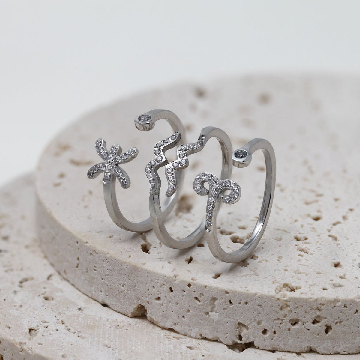 （23日)今日の夜まで販売◎最終値下げ　Aquarius Silver Ring Aquarius Zodiac ring (14287acq) Size 10 (Standard)