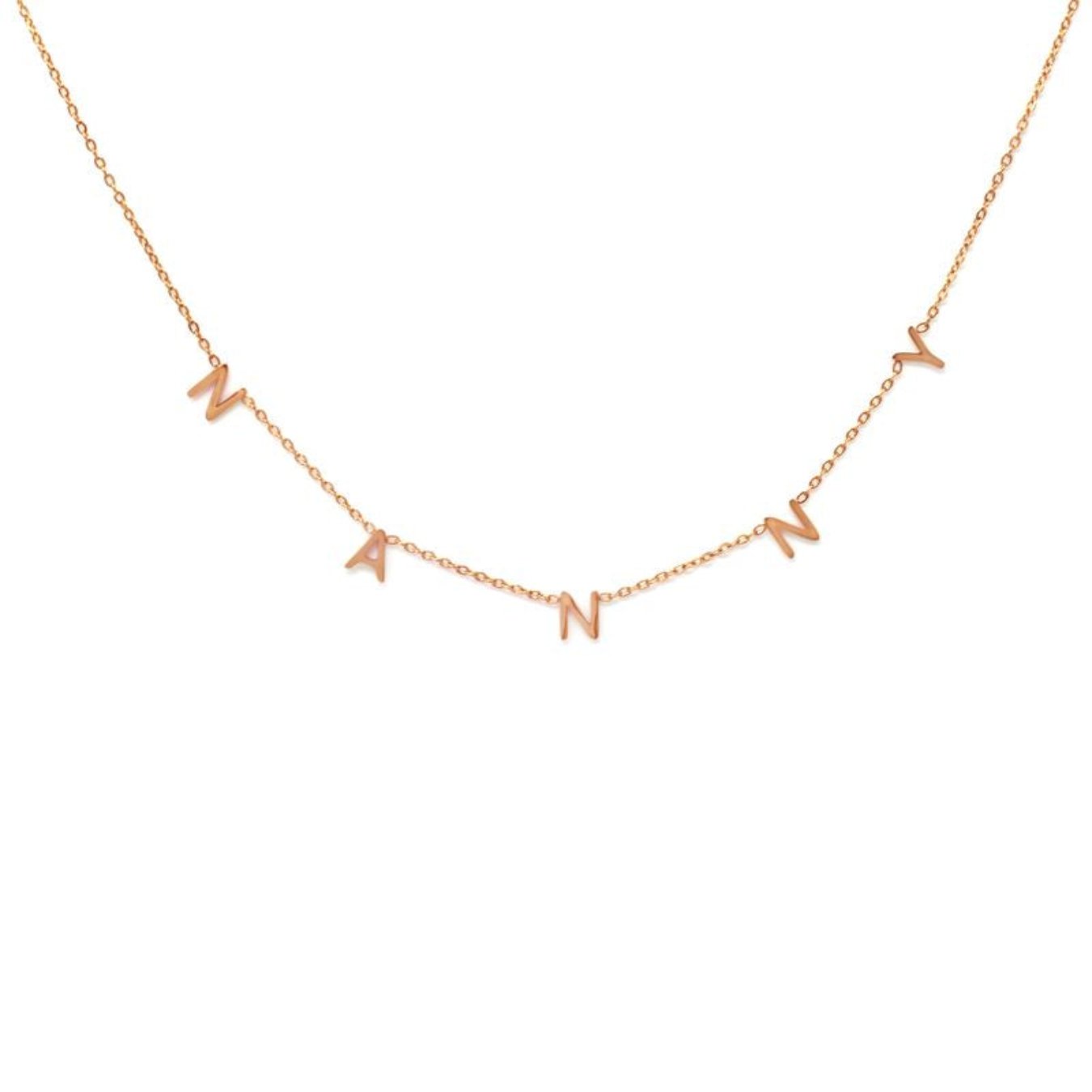 Nanny Necklace - Yellow Gold