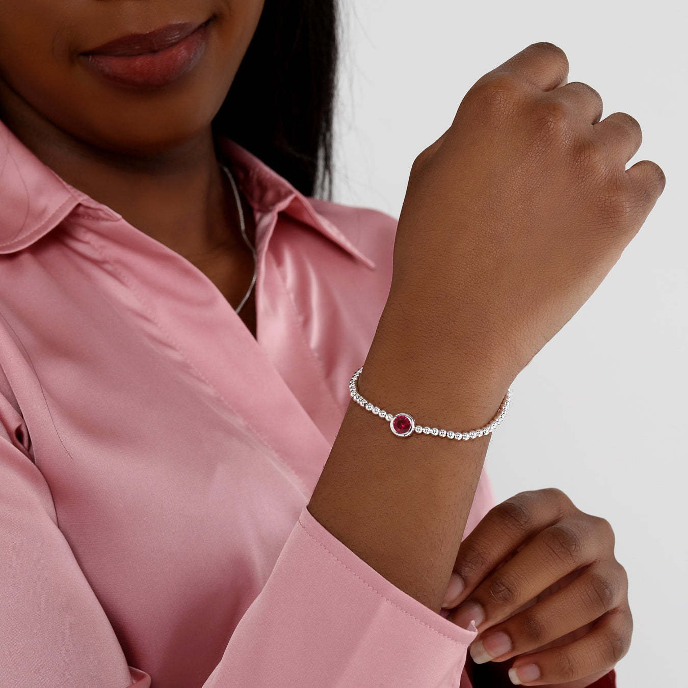 ★rosemont★ SILVER bracelet (July birthstone) RC0347 Bstone-blet-july-web_grande.