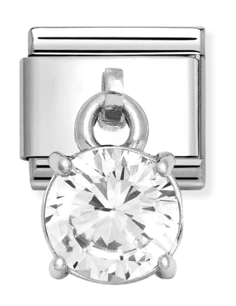 Classic Round Cut Pendant Link