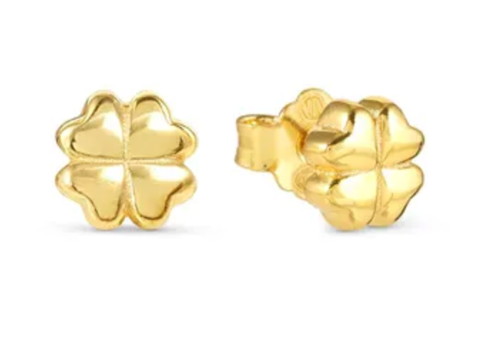 ARMONICA EARRINGS FOUR LEAF CLOVER
