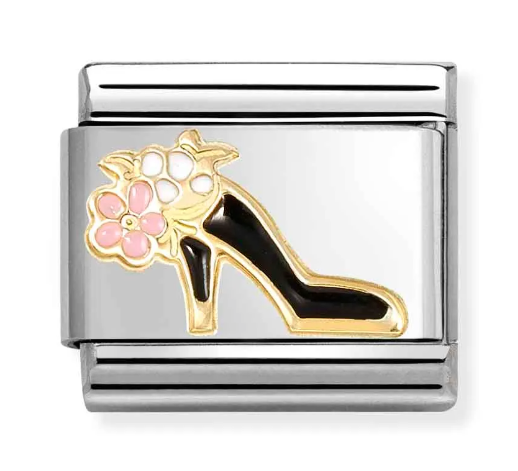 Classic Flower High Heel Shoe Link