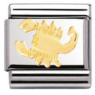 030104/08 Classic ZODIAC, s/steel,Bonded Yellow Gold Scorpio - SayItWithDiamonds.com