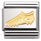 030106/04 Classic S/Steel,bonded yellow gold Football boot