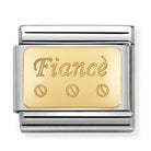 030153/15 Classic bonded yellow gold Fiance - SayItWithDiamonds.com
