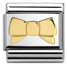 030162/22 Composable Classic MADAME MONSIEUR and steel and bonded yellow gold Bow