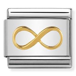030162/41 Classic bonded yellow Gold Symbol INFINITY