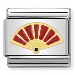 030285/48 Classic,S/steel, enamel,yellow gold,Fan - SayItWithDiamonds.com