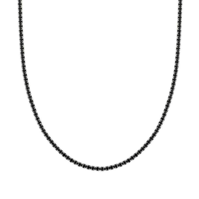 Chic&Charm Necklace 925 Silver & Cz Rich & Silver