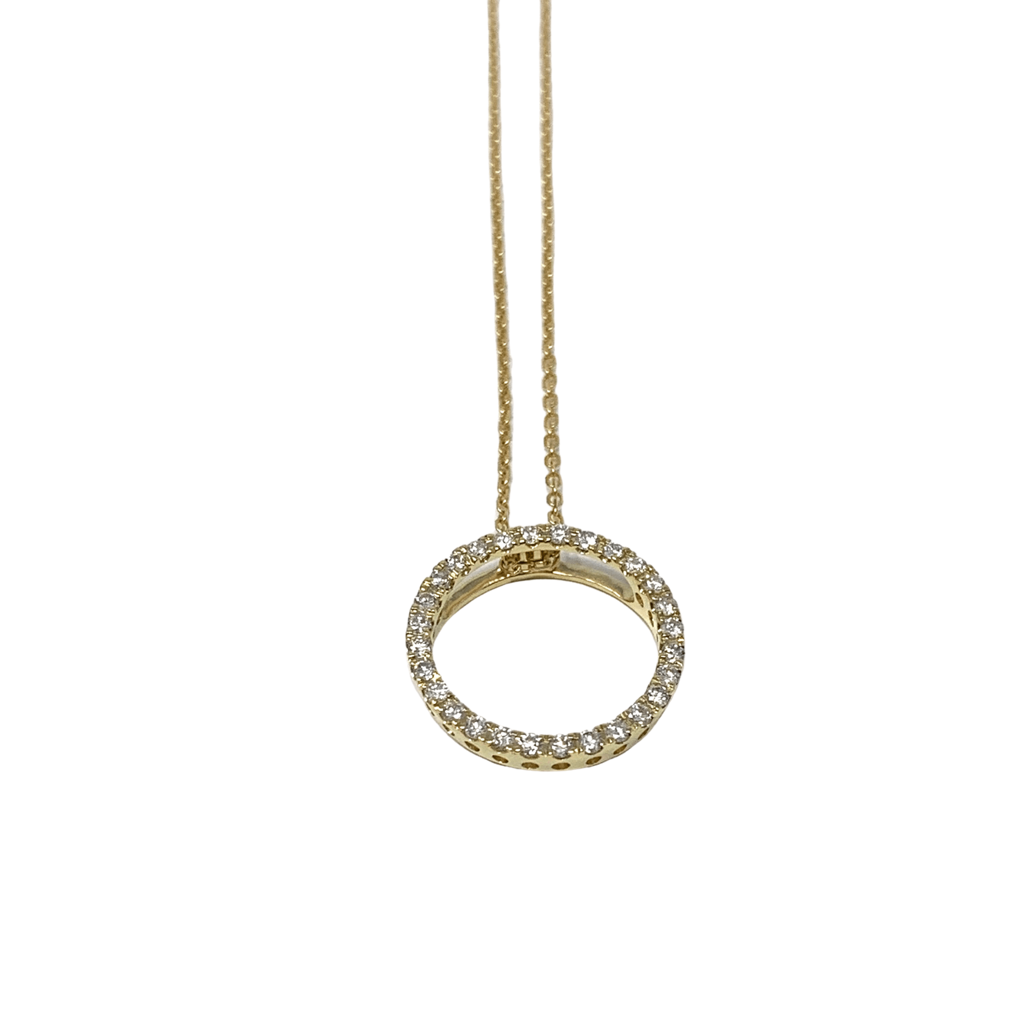 18ct Gold Circle of Life Necklace