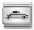 330101/33 Classic OXIDIZED st.steel, silver Vintage Car