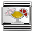 330202/26 Classic S/steel,enamel,silver 925 cocktail