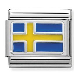 Classic Silvershine Sweden Flag Link