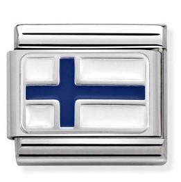 Classic Silvershine Finland Flag Link