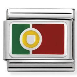 Classic Silvershine Portugal Flag Link