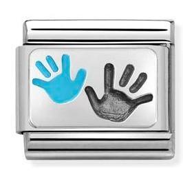 Classic Hands Son Parent Link