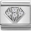 330304/32 Classic S/steel,CZ, & silver Diamond & White CZ - SayItWithDiamonds.com