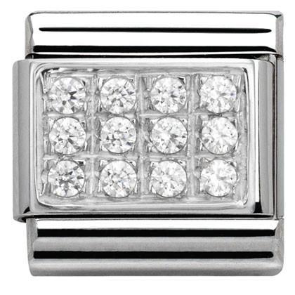 Classic PAVE S Steel CZ 925 silver 01