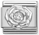 330311/12 Classic symbols S/Steel,silver 925,CZ.Rose