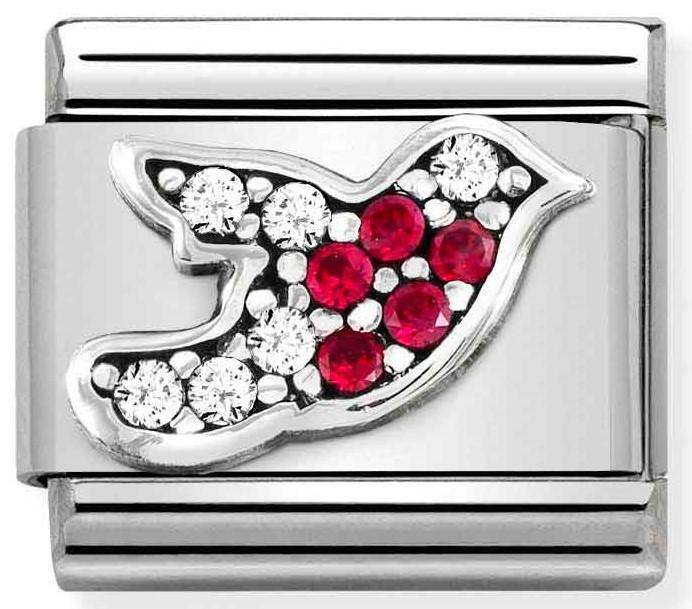 Classic Robin Red White CZ