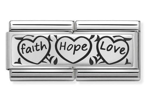 CLASSIC DOUBLE FAITH HOPE LOVE
