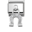 331800/03 Classic CHARMS stainless steel and silver 925 Horseshoe