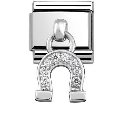 331800/03 Classic CHARMS stainless steel and silver 925 Horseshoe