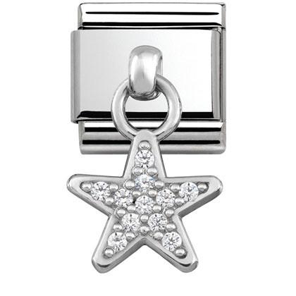 331800/05 Classic CHARMS ,S/steel,silver Star - SayItWithDiamonds.com