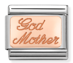 430108/17 Composable Bonded Rose Gold God Mother