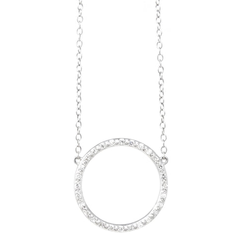9ct Gold Claw Set Circle Of Life