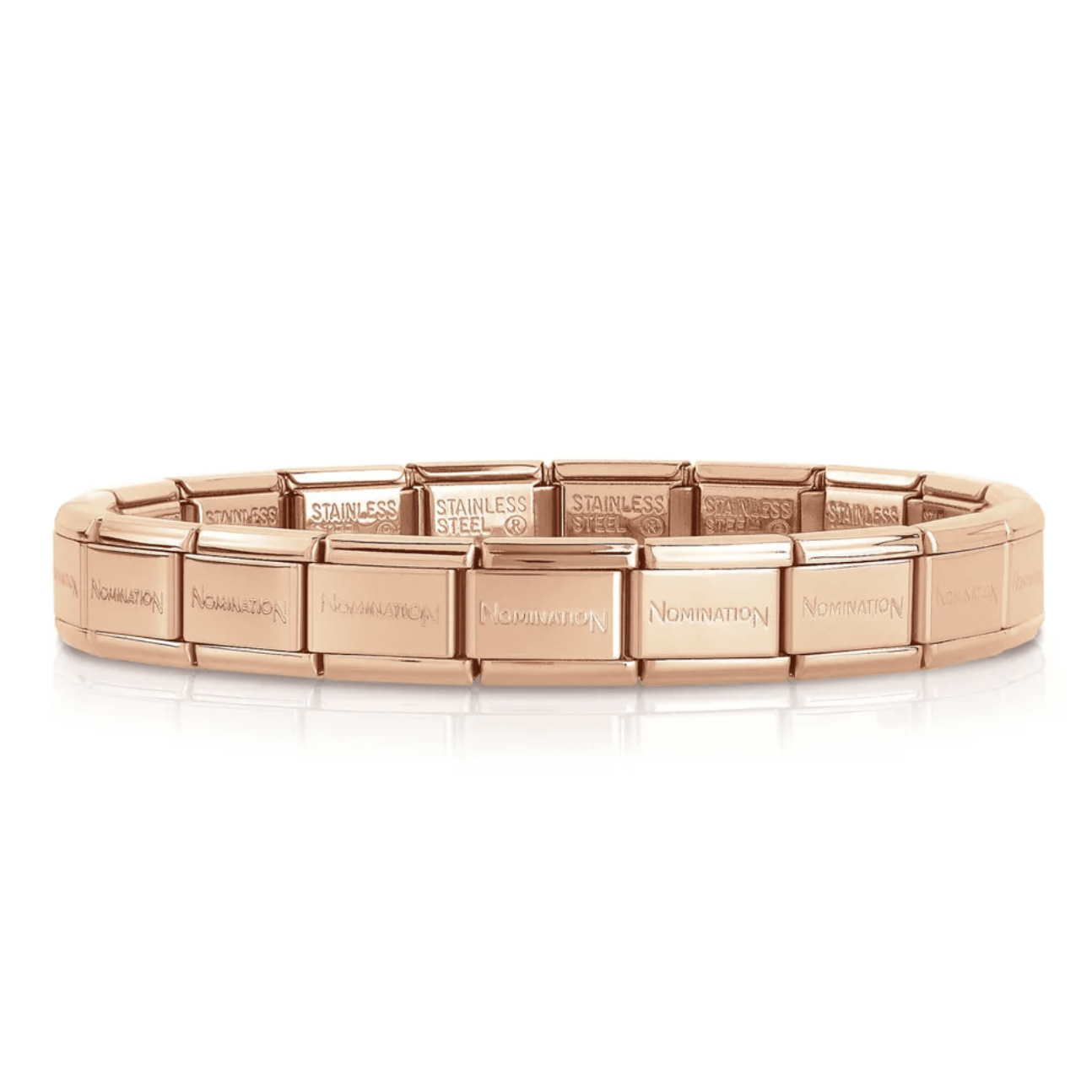 Rose Gold Plated Starter Bracelet Nomination Say It With