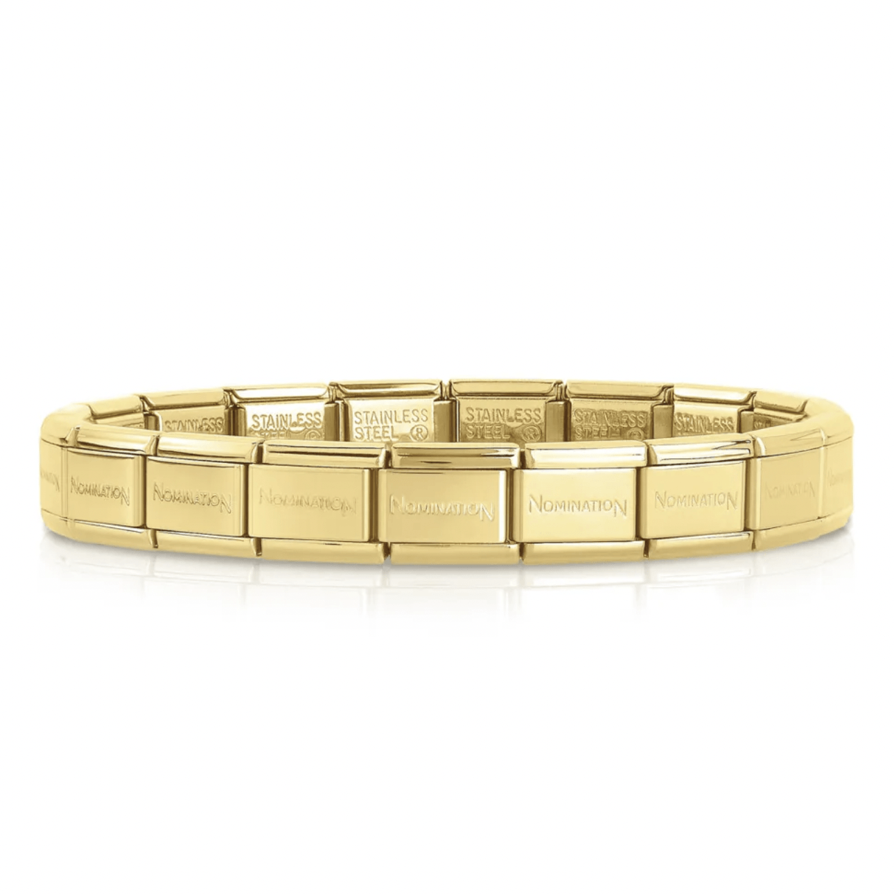 Classic Yellow Gold Plated Starter Bracelet Nomination